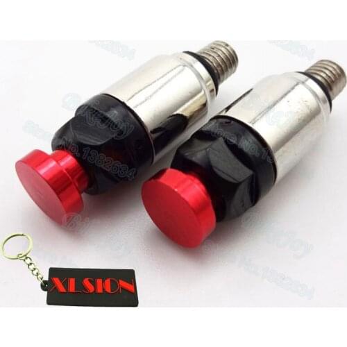 5mmx0.8mm Front Fork Air Bleeder Valves Red for Dirt Pit Bike ATV Quad Buggy Go Kart Motorcycle Motocross Motorbike Scooter