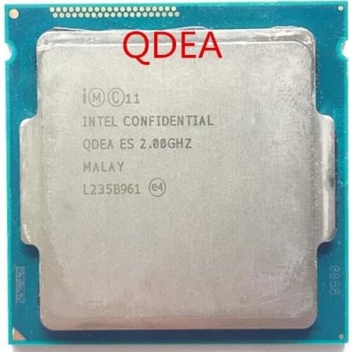INTEL I7-4765T QDEA CPU I7 4765T processor LGA 1150 Quad core 2.0GHZ BO stepping ES No display model
