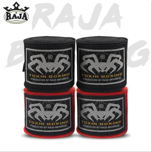 RAJA 2.5 Boxing Bandage Hands Cotton Sports bandage for Fighting Free Fighting Terylene Cotton Moisture-absorbing Mma sanda