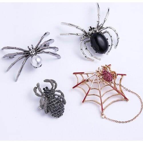 Rinhoo Hot Selling Cute Brooch Animal Bee Brooch For Women Europe & America Fashion Crystal Brooch Pins Jewelry Christmas Gift