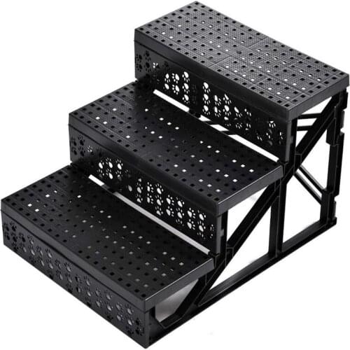 Dog Stairs Pet 3 Steps Stairs for Small Dog Cat Dog House Pet Ramp Ladder Anti-slip Removable Dog Bed Stairs Pet Supplies