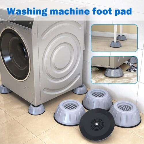 Washing Machine Anti-Vibration Pads 1/4pack Shock and Noise Cancelling Multifunction Foot Pads Home Supplies RERI889