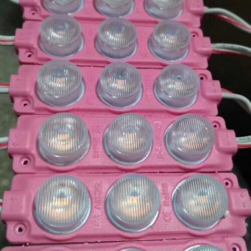Led Module DC12V IP65 Waterproof 3030 3leds injection Module 3W/model 60degree For Advertising Light,Led Backlight