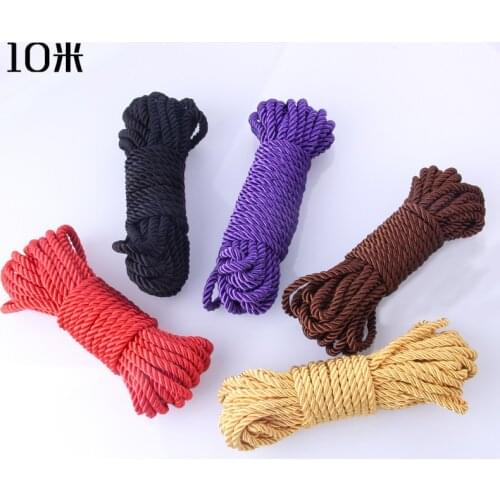 10 meter Cotton Rope Bondage Sex Rope Wrist Ankle Hand Restraints Bed Restraint Couple Restraint BDSM Sex Toys