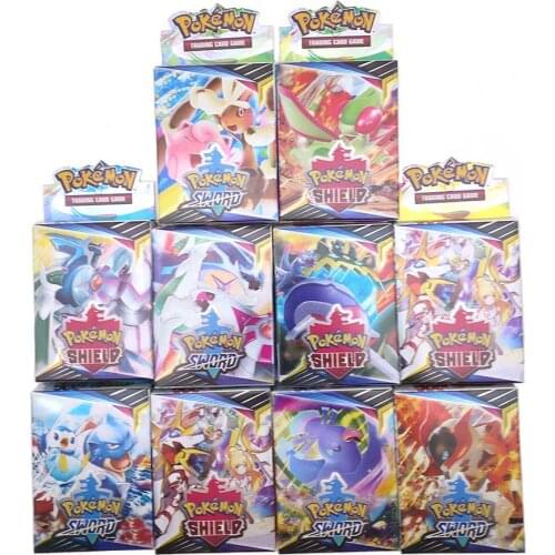 25PCS Cards Per Random Box New POKEMON Card English Version Pokemon Sm11 Ptcg Battle Collection Card Box Kids Toy Gift