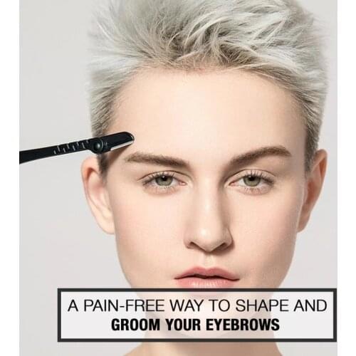 Aparador de Sobrancelhas sem Dor Dor-livre sobrancelha trimmer dor-livre sobrancelha trimmer portátil dobrável sobrancelha trimm