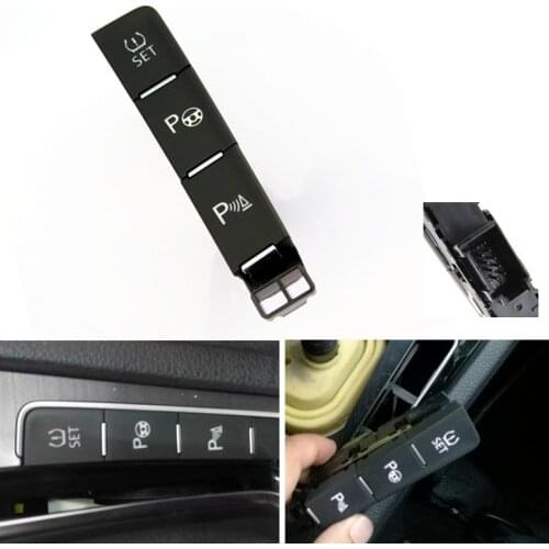 For Golf 7 MK7 Car interior Tire Pressure Monitoring Parking Distance Control assist PLA PDC OPS Automatic Radar Switch Button