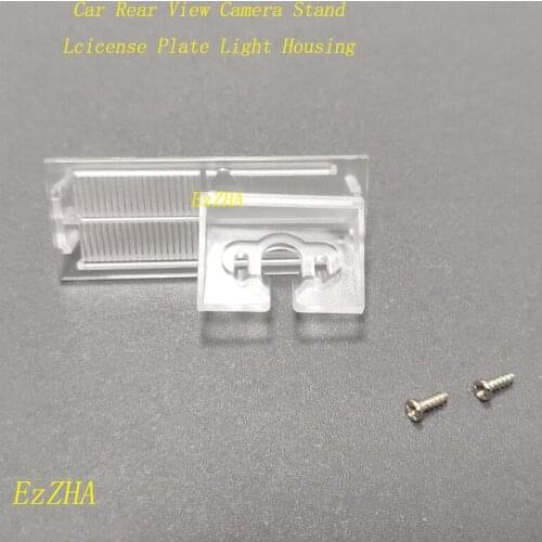 EzZHA Car Rear View Backup Camera Bracket License Plate Light For Renault Koleos II Samsung QM6 2016 2017 2018 2019 2020