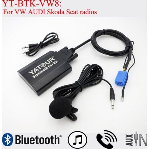 Yatour car radio Bluetooth MP3 for Volkswagen Golf GTI Polo Passat Beetle Jetta AUDI Skoda