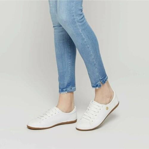 White Leather Women 'S Shoes