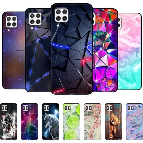 For Samsung A22 Case Phone Back Cover For Samsung Galaxy A22 5G 4G GalaxyA22 A 22 Bumper Soft Silicon Funda Etui black tpu case