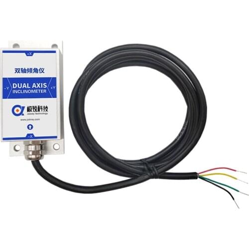 BWL328 Dual Axis Inclinometer 4-20mA 0-20mA 0-24mA Inclination Sensor 2 Axis Tilt Sensor analog current output clinometer