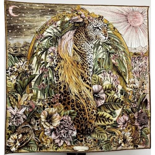 Mulberry-Silk Scarf Large Square Shawl Scarf Female Silk Designer Scarves Foulard