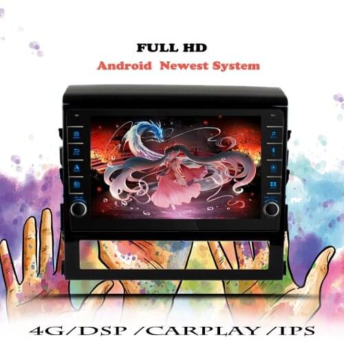Android 10.0 GPS Navigation Radio Video Player For Toyota Land Cruiser 200 LC200 2016 2017 2018 2019 20 Car DVD Player Head Unit