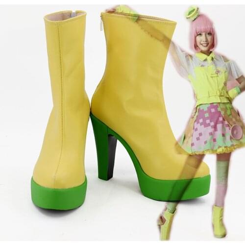 Masked Rider/Kamen Rider Asuna Karino Poppy Pipopapo Cosplay Boots Shoes