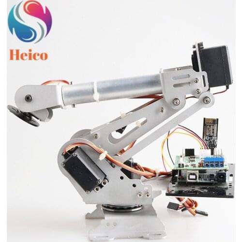 DIY 7DOF Mechanical Arm ABB Robot Manipulator With MG996R/DS3218 Servo for APP Bluetooth/Handle remote Control Robotic Model Toy