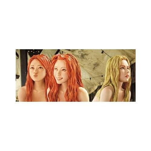 1/20 Scale Girl (1 body and 3 head) Unpainted Resin Figure Building Kit