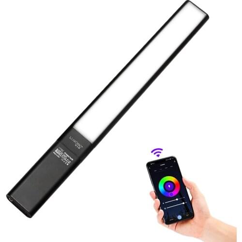 P6 LED Video Light Wand APP Control Full Color 12 Lighting Mode, CRI≥95 with 10000mAh Rechargeable Battery 3500K-6500K Colorful