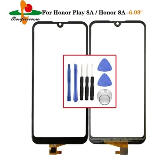Touchscreen For Huawei Honor 8A /Honor Play 8A JAT-AL00 JAT-TL00 Touch Screen Sensor Panel 6.09" LCD Display Glass Digitizer