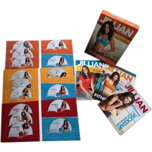 Jillian Michaels Body Revolution 15 DVD 90 Day Diet and Weight Loss System