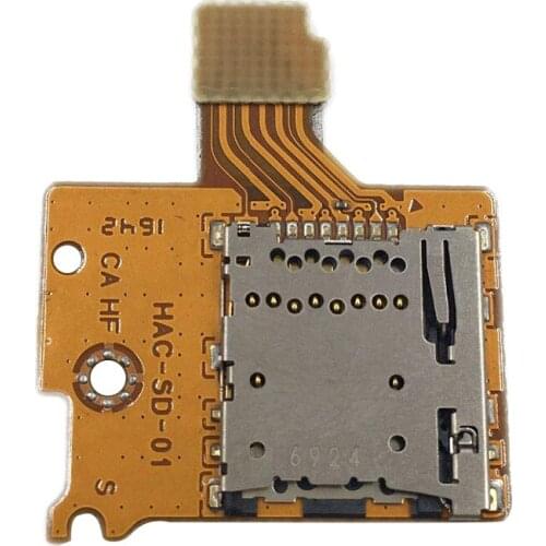 Micro-Sd Tf Card Slot Socket Board Replacement For Nintendo Switch Game Console Card Reader Slot Socket