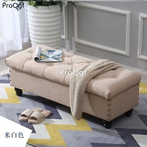 Prodgf 1 Set 80*45*40cm ins Romantic Bedroom Stool with storage function