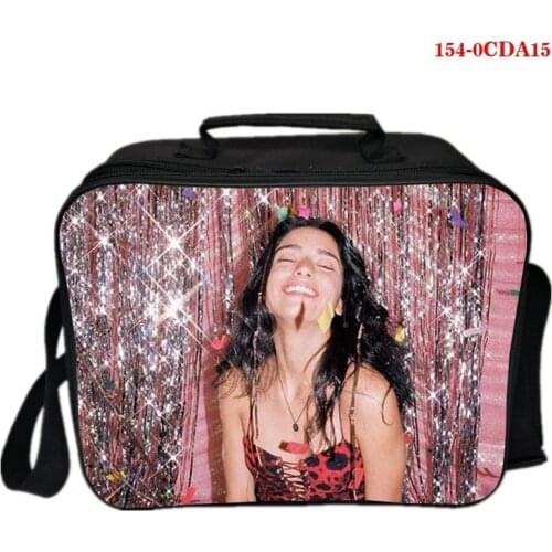 Student Handbag Charli D'Amelio 3d Print Thermal Cooler Bags for Camping Supplies Lunch Box Boys Girls Teenage Picnic Food Bags