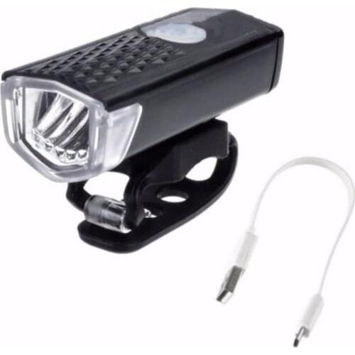 Bike Light USB Rechargeable 300 Lumen Bicycle Front Light lamp Bike Headlight Cycling LED Flashlight Lantern