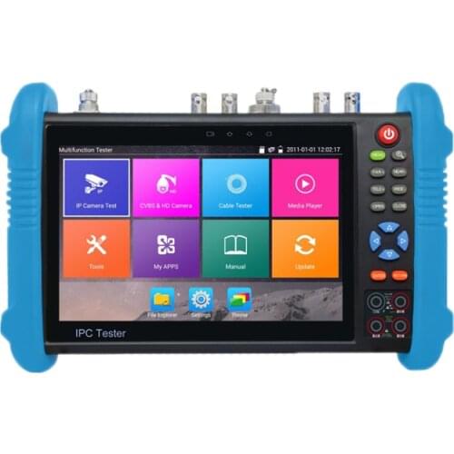 IP Camera Tester IPC-9800 MOVTADHS Plus ALL IN ONE 6K IP AHD CVI TVI SDI CVBS TDR H265 CCTV Tester Monitor POE HDMI Input