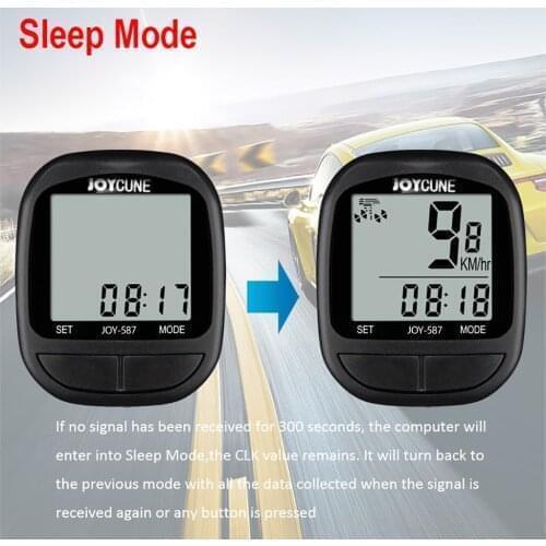 1PCS Waterproof Wired Digital Bike Ride Speedometer Odometer Bicycle Cycling Speed Counter Code Table Bicycle Accessories