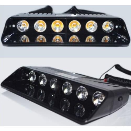 High Power Super Bright 18W LED Signal Warning Emergency Police Flashing Light Intimidator LED strobe beacon caution led lights