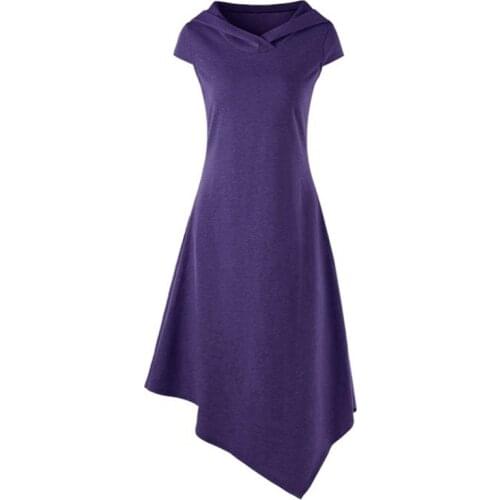 Woman Medieval Vintage Dress Hollow Back Hooded Archer Hunter Cosplay Costumes Gothic Renaissance Irregular Party Dress