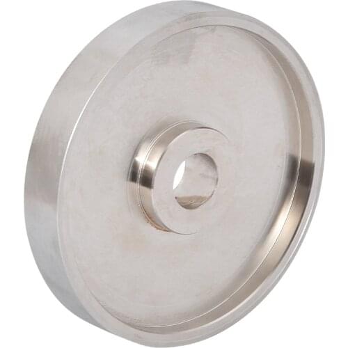 6" inch Grit 46-2000 Electroplated Diamond Grinding Wheel, Flat Wheel, For Bracelet Molding Gemstone Edging Correction Polishing