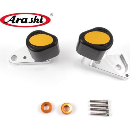 Arashi For HONDA CBR600RR 2007-2011 CNC Engine Protector Slider CBR600 RR CBR 600 RR 2007 2008 2009 2010 2011 Accessories Pads