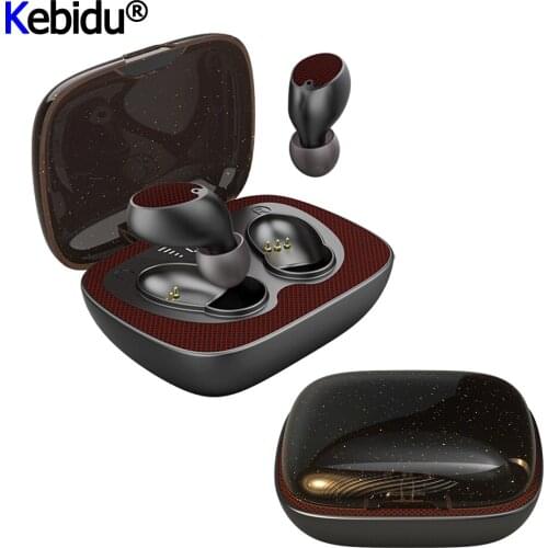 ES02 Bluetooth Earphone Wireless V5.0 Headphone Stereo Sports Earbuds With Microphone Handsfree Active Noise Reduction