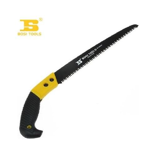 BOSI Fast 10" Inch Mn-Steel Pruning Saw With Comfortable TPR+PP Handle