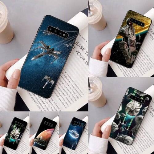 Star space ship laser Wars Phone Case For Samsung Galaxy A50 A30 A71 A40 S10E A60 A50s A30s Note 8 9 S10 Plus S10 S20 S8