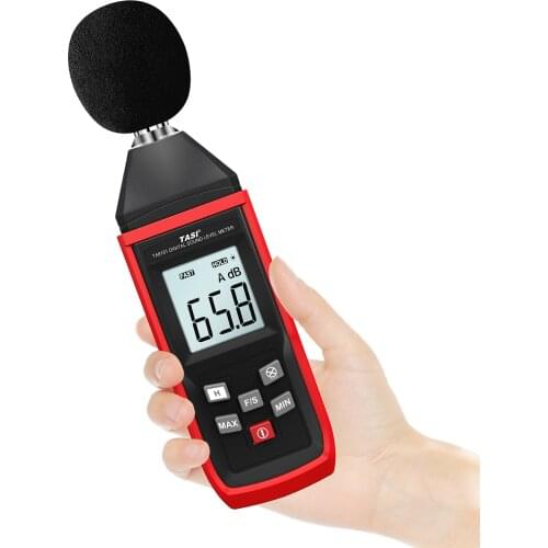 TA8151 Digital Professional Sound Level Meter Noise Tester Sound Detector Meter Decibel Monitor 30-130dB Measurement Instrument
