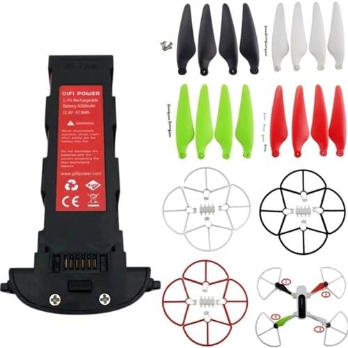 GIFI POWER 11.4v 4200mAh Battery for Hubsan H117S Zino PRO RC Quadcopter Spare Parts 11.4V Lipo Battery For RC FPV Drones h117S