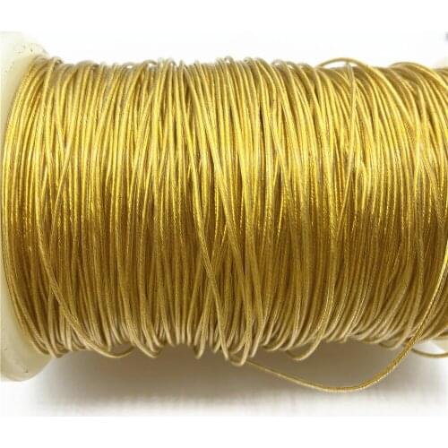 PU insulation gold plated wire 19 core*0.08 OD:1.0MM