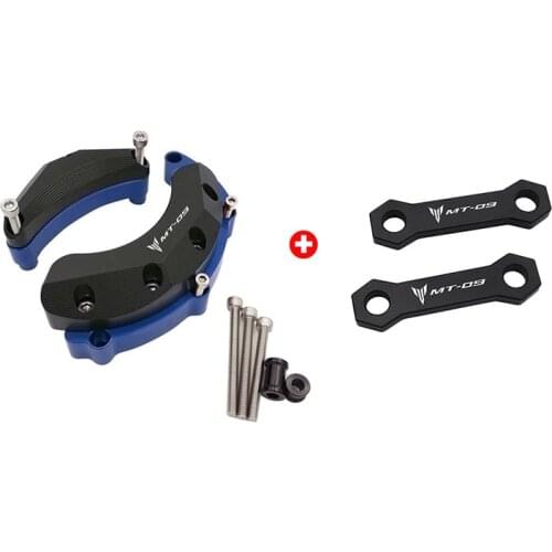 Motorcycle Seat Lowering Kit Engine Case Protection Cover For Yamaha MT 09 MT-09 SP FZ 09 FJ-09 MT-09 Tracer 900/GT 2014-2020