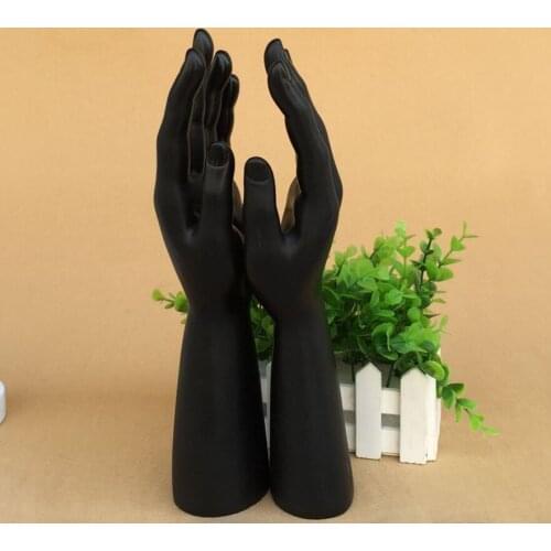 New Style Black Hand Mannequin Five Finger Hand Model Best Quality On Sale