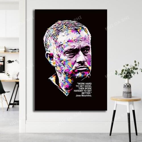 JOSE MOURINHO QUOTE Poster - Wall Decor - Sport Poster-.Wall Art- Frame not included