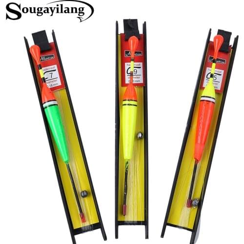 Sougayilang Carp Fishing Line Bobber Group Fish Float Fishing Tackle Hook Buoy Fish Floating Suit Accessories