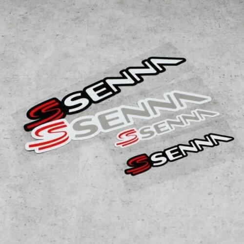 Car Styling Vinyl Decals Motorcycle GP Racing Bike Decorate Stickers for Senna Forever