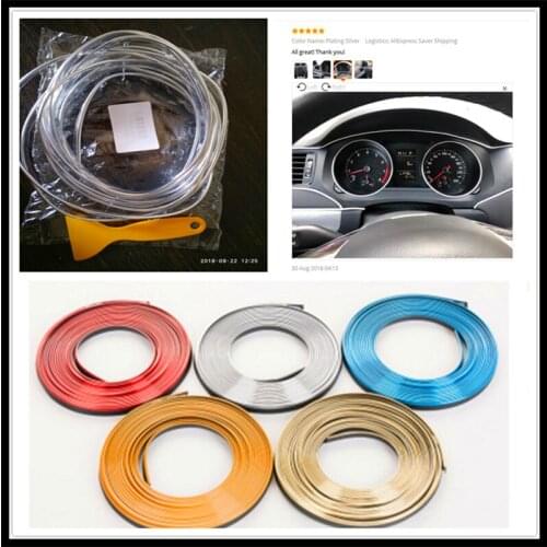 Car interior Decoration thread sticker Insert Strip for Mercedes Benz E53 C63 C43 C-Class AMG GL550 F800 A200