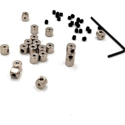 Folsom 10/20pcs Pin Keepers Locking Pin Keepers Back with Wrench Biker Very Low Ship