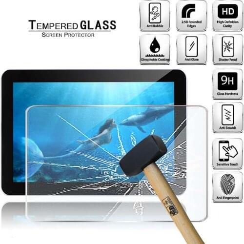 Tablet Tempered Glass Screen Protector Cover for Irulu EXpro X1Plus 10.1 Anti-Fingerprint Anti-Screen Breakage Tempered Film