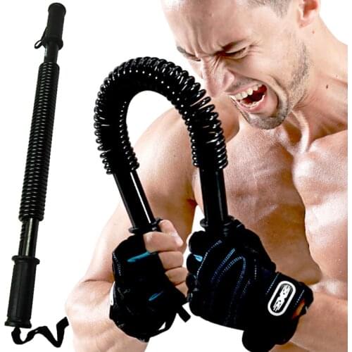 20- 60kg Spring Arm Force Hand Clip Arm Force Impactor Fitness Equipment Gym Expander Forearm Power Twist Exercise Arm Force