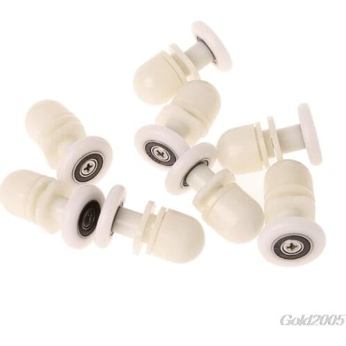 8 Pcs Shower Door Rollers Runners Wheels Pulleys Sliders Eccentric 20mm/25mm Diameter shaft G25 Whosale&DropShip